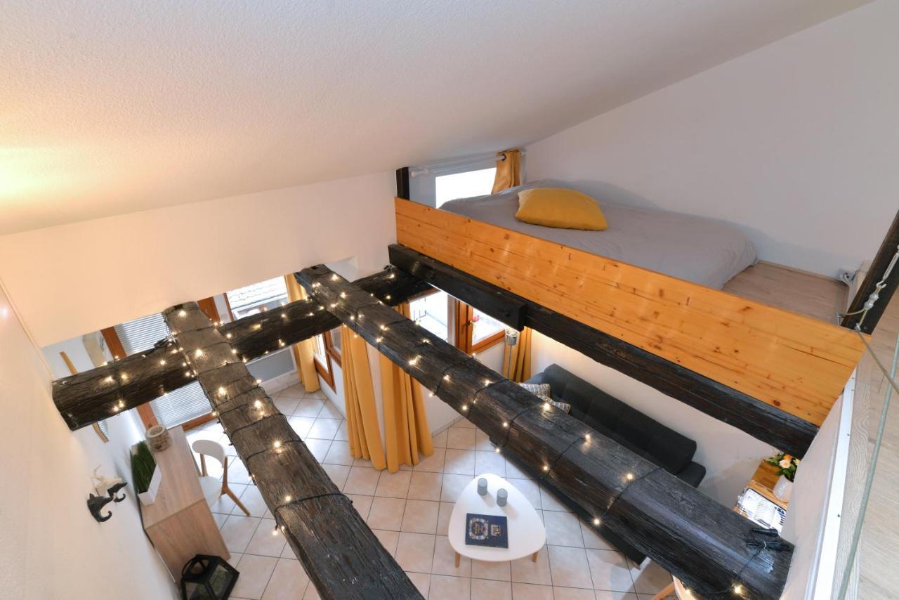 Appartement La Terrasse Sur Cour Colmar Exterior foto